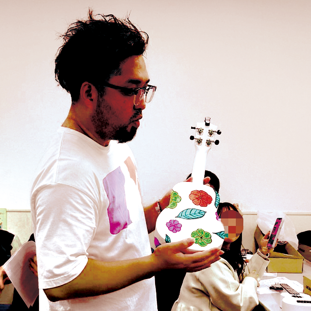 ウクレレ・ペイント・ワークショップの話